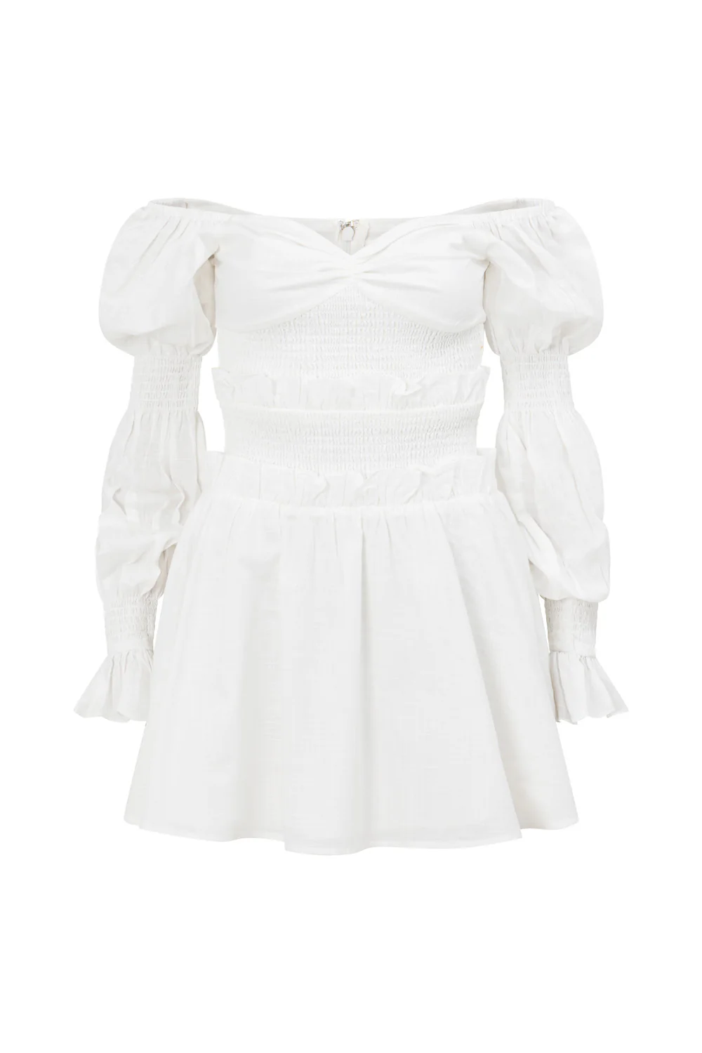 SAMPLE-Santiago Off Shoulder Dress - Image 8