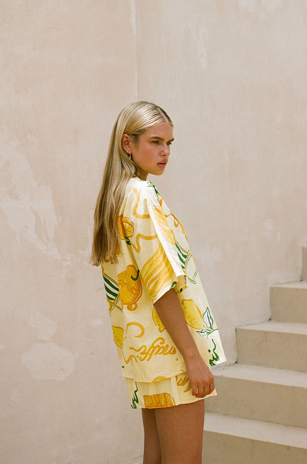 SAMPLE-Seona Top - Amalfi Citrus - Image 4