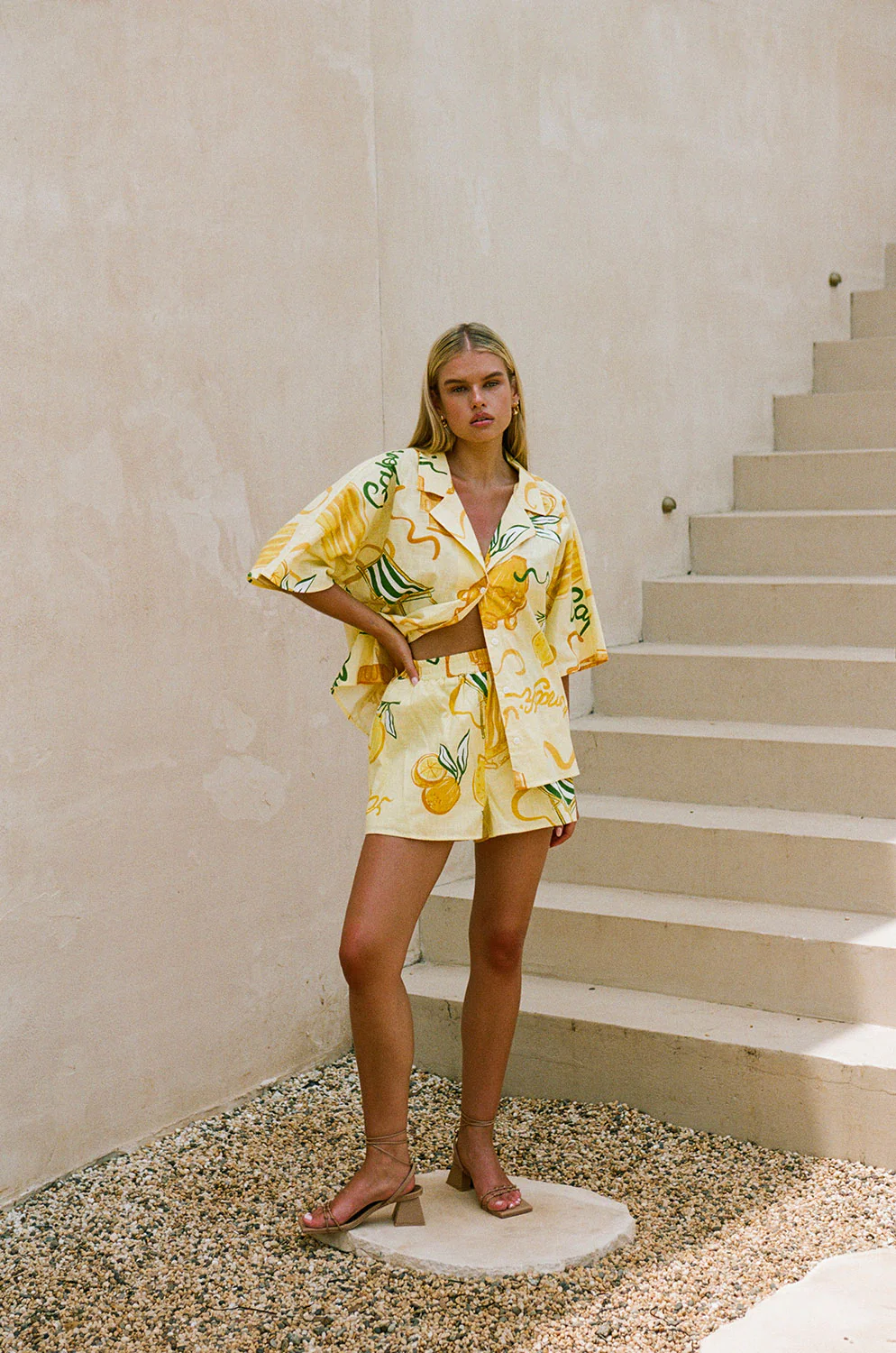 SAMPLE-Seona Top - Amalfi Citrus - Image 6