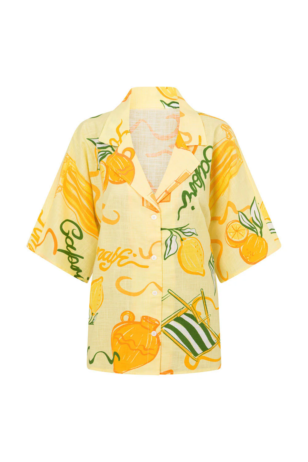SAMPLE-Seona Top - Amalfi Citrus - Image 8