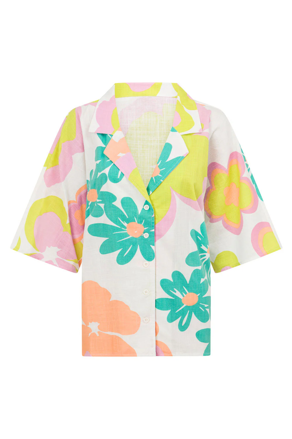 SAMPLE-Seona Top - Bubblegum Floral - Image 6