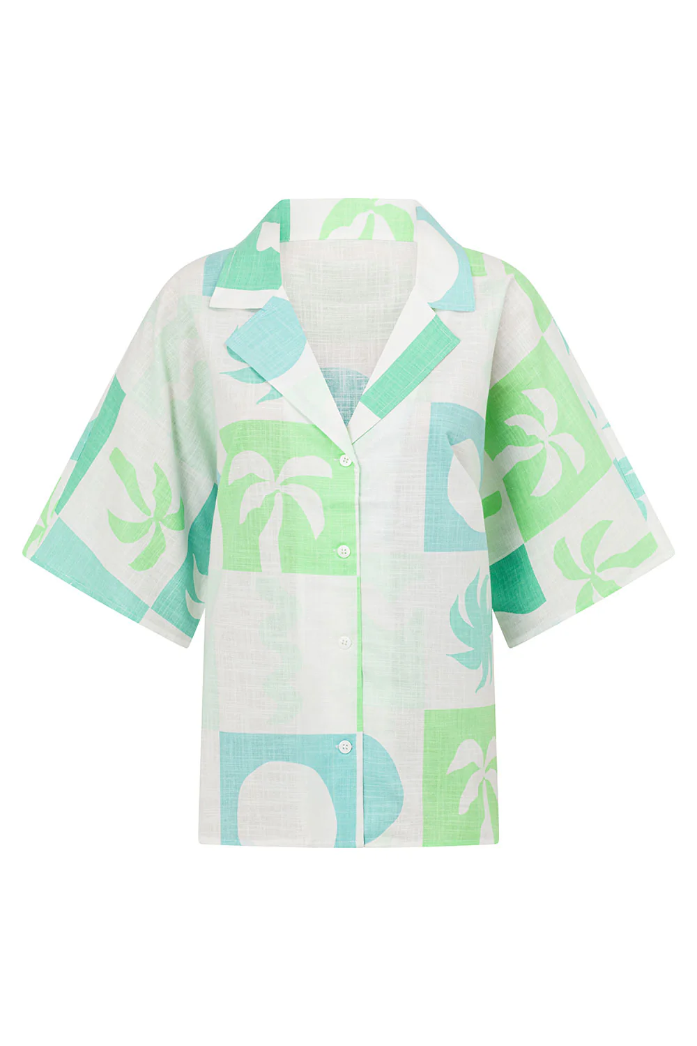 SAMPLE-Seona Top - Palm Tile Breeze - Image 9