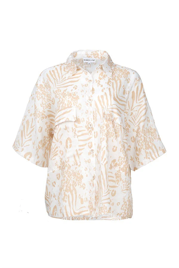 SAMPLE-Sicily Linen Top - Image 2