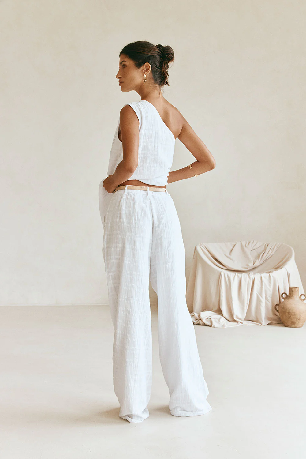 SAMPLE-Sofia Pants - Plaid - Image 5
