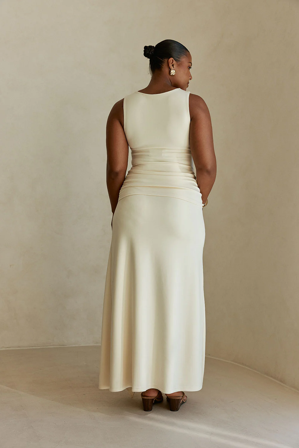 SAMPLE-Soleia Dress - Lemon Sorbet - Image 7