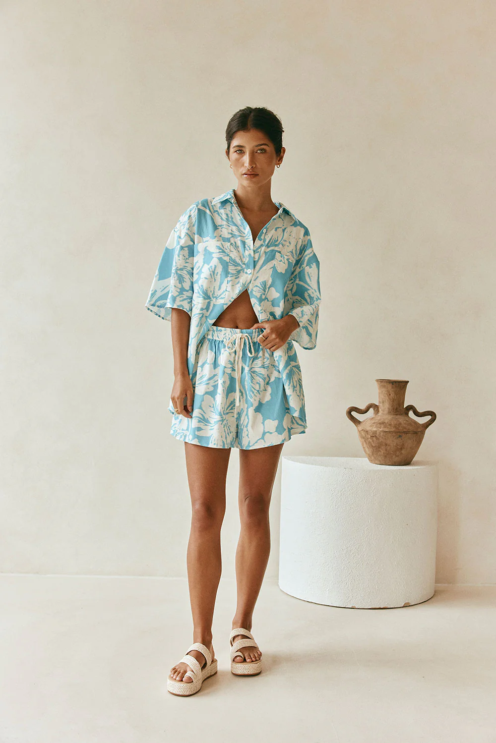 SAMPLE-Tahlee Top - Sol Floral - Image 3