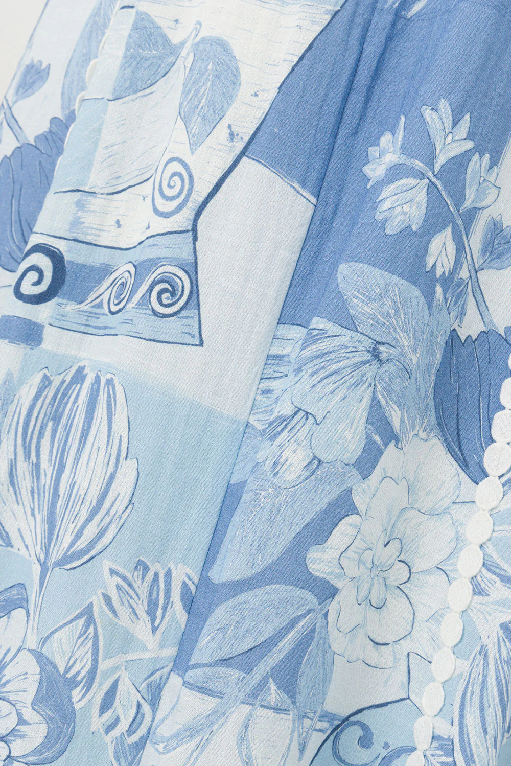SAMPLE-Terazza Dress - Vaso Blu - Image 9
