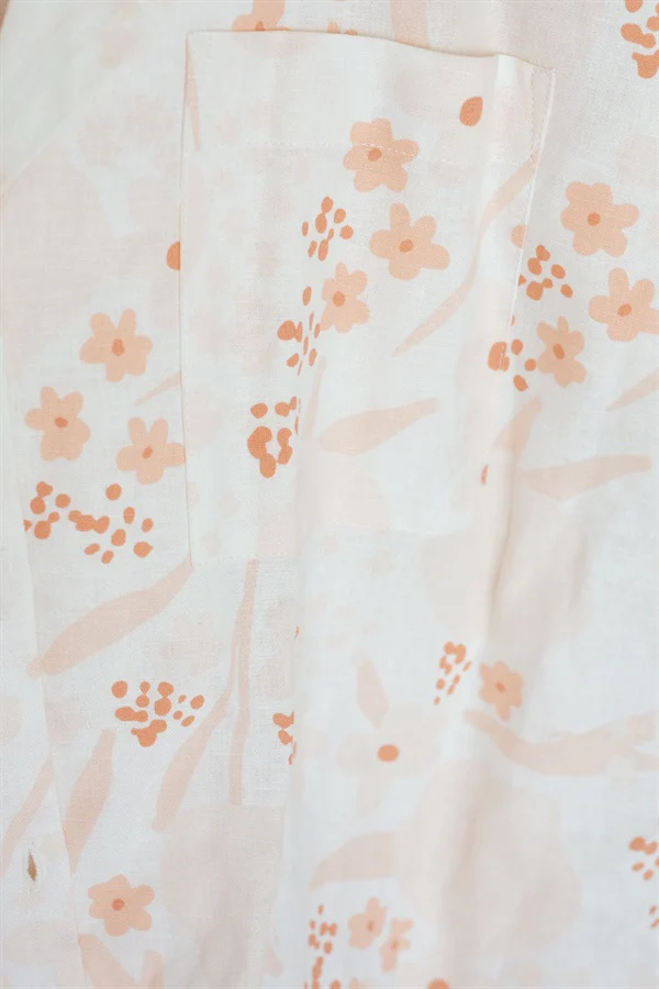SAMPLE-Xali Linen Playsuit - Image 10