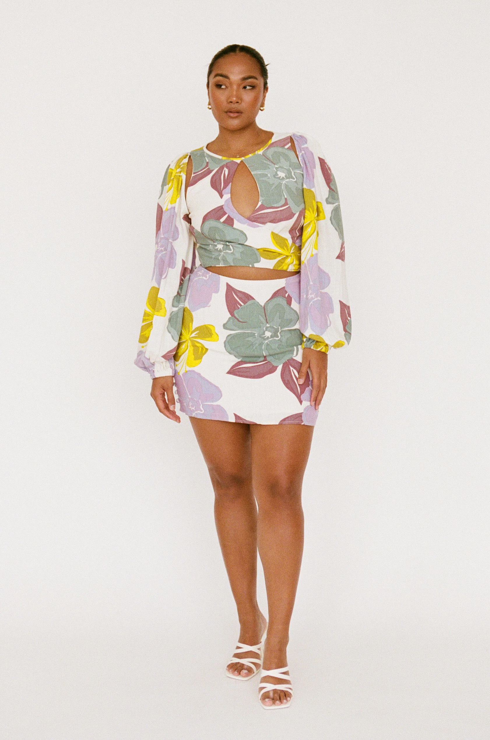SAMPLE-Zelle Keyhole Dress - Image 9