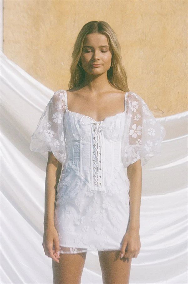 SAMPLE-Ziara Corset Dress - Image 3