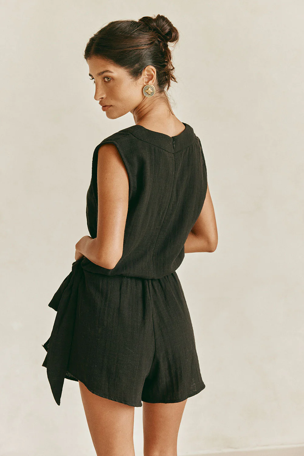 Sandy Playsuit - Black - Image 5