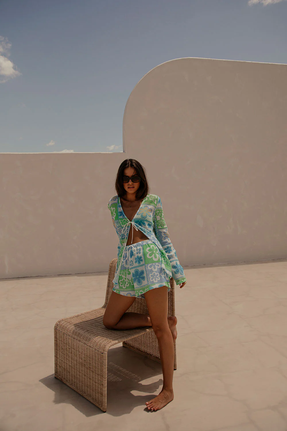 Sari Top - Verano Floral - Image 2