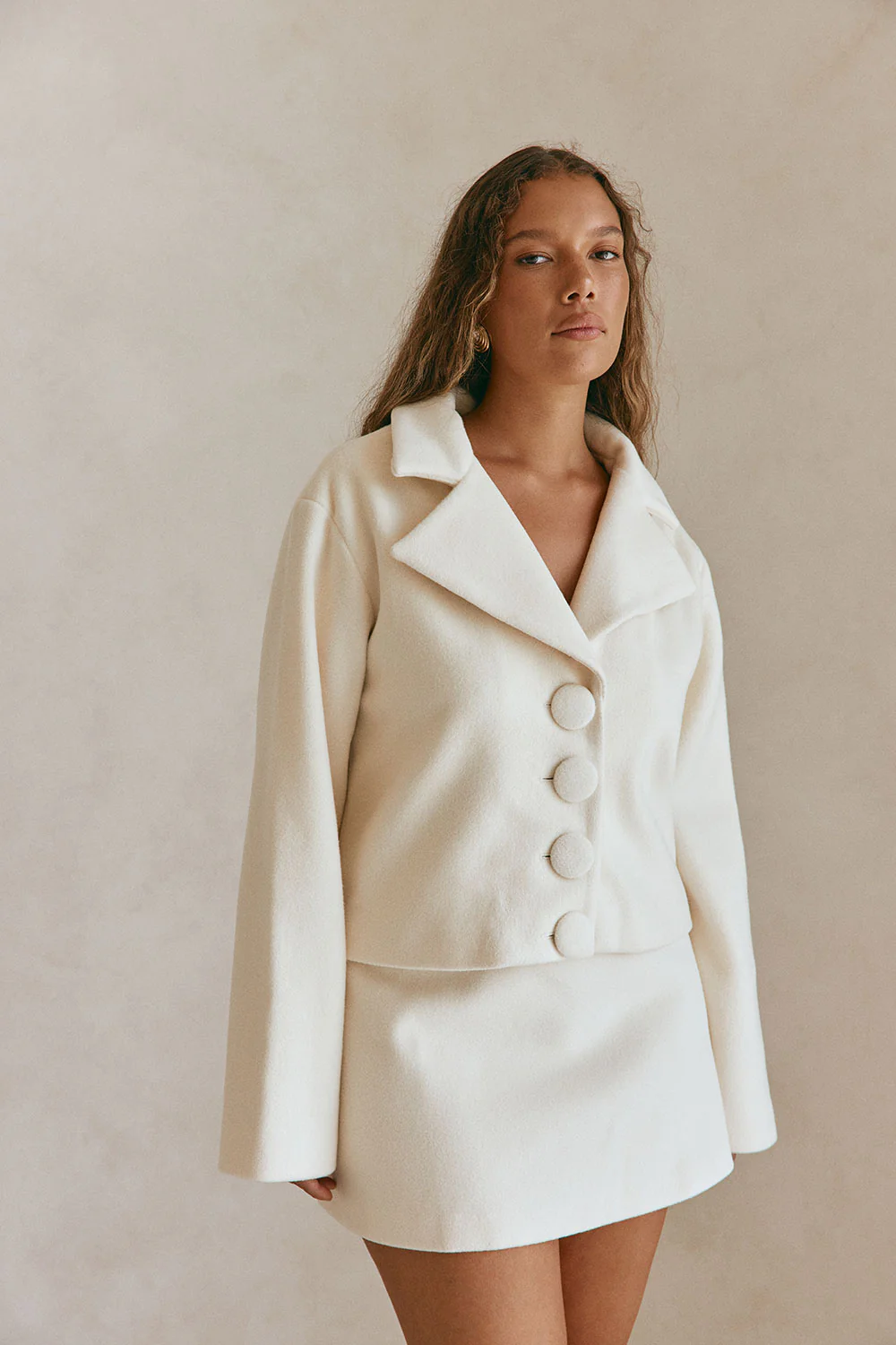 Selah Skirt - Cream - Image 5