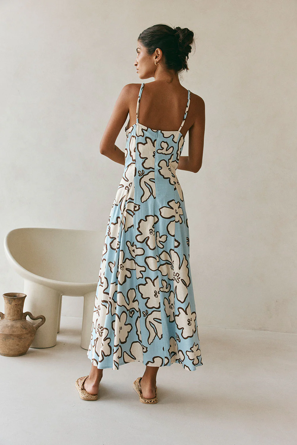 Seme Dress - Outline Floral - Image 5
