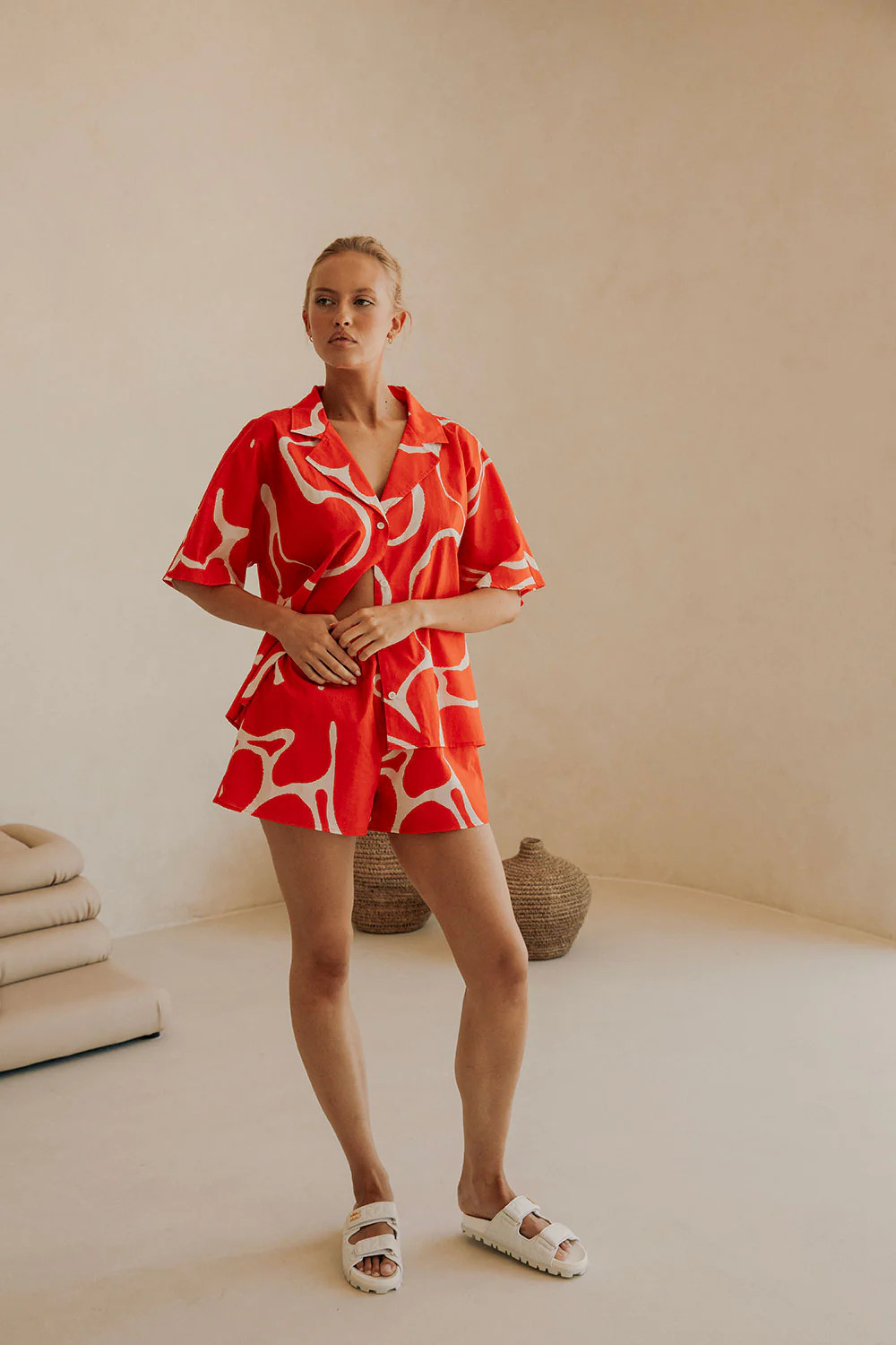 Seona Shorts - Evoke Red - Image 5