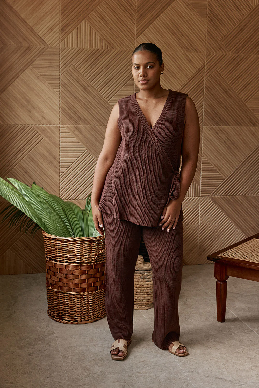 Seren Pants - Chocolate - Image 2