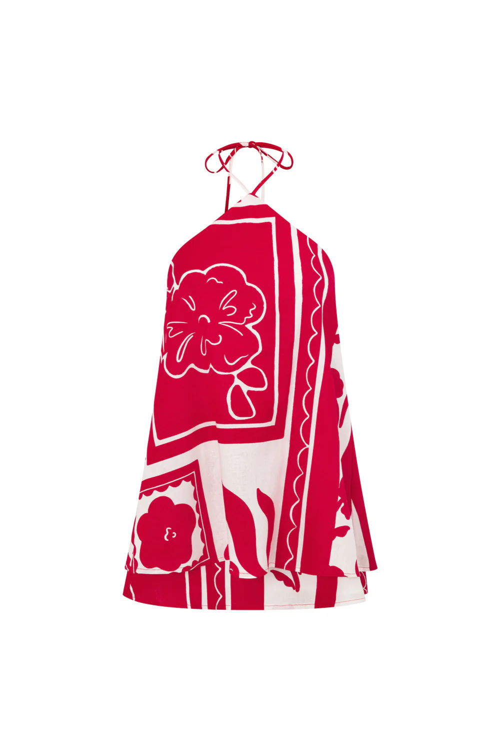 Tamsin Dress - Red Voyage - Image 8