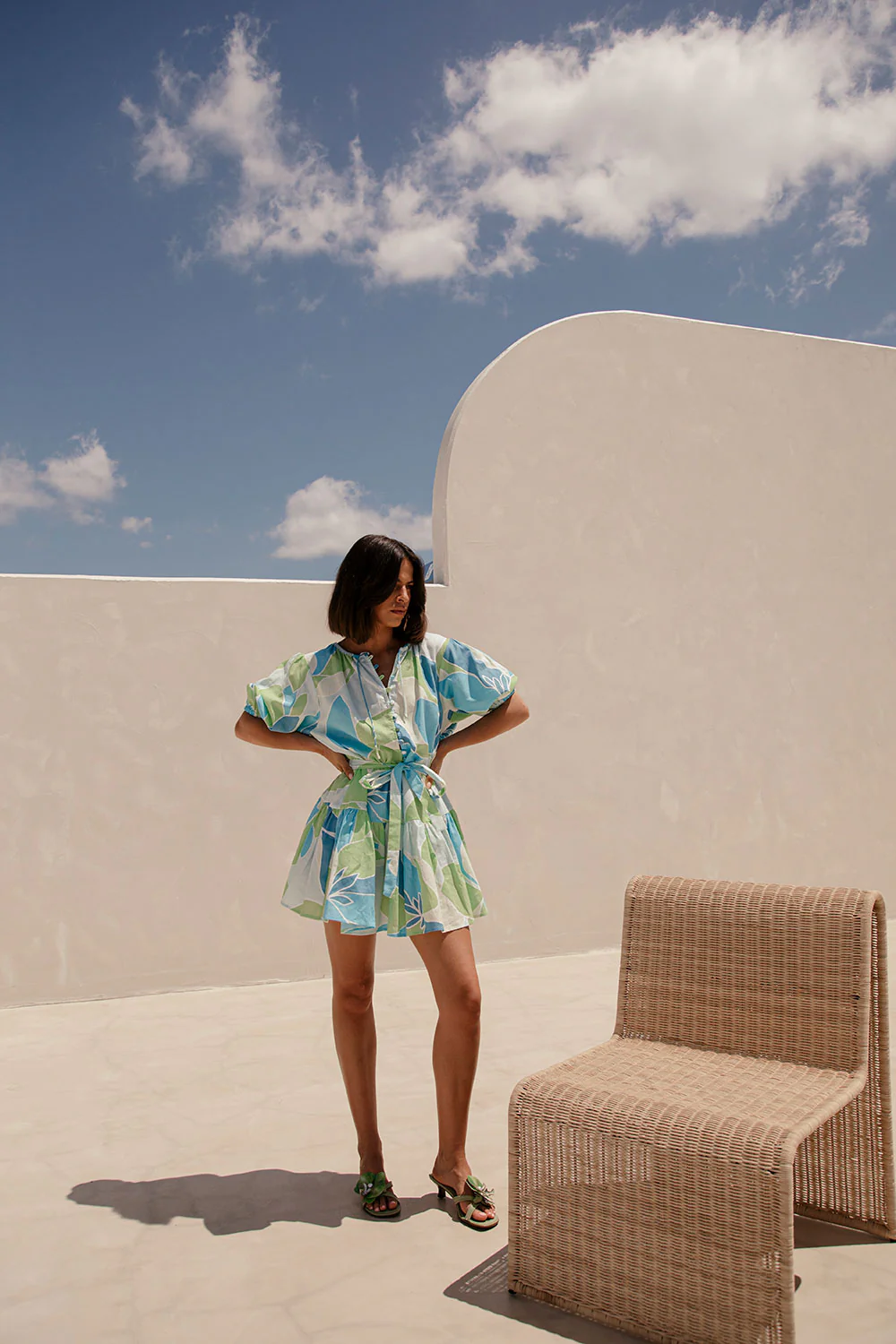 Tenaya Dress - Magnolia Blue - Image 2