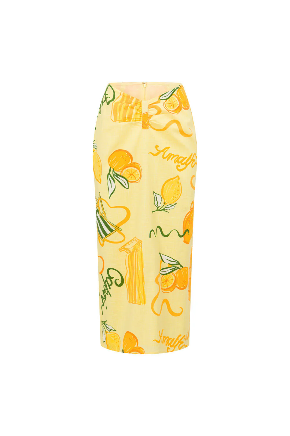 Tillie Midi Skirt - Amalfi Citrus - Image 12