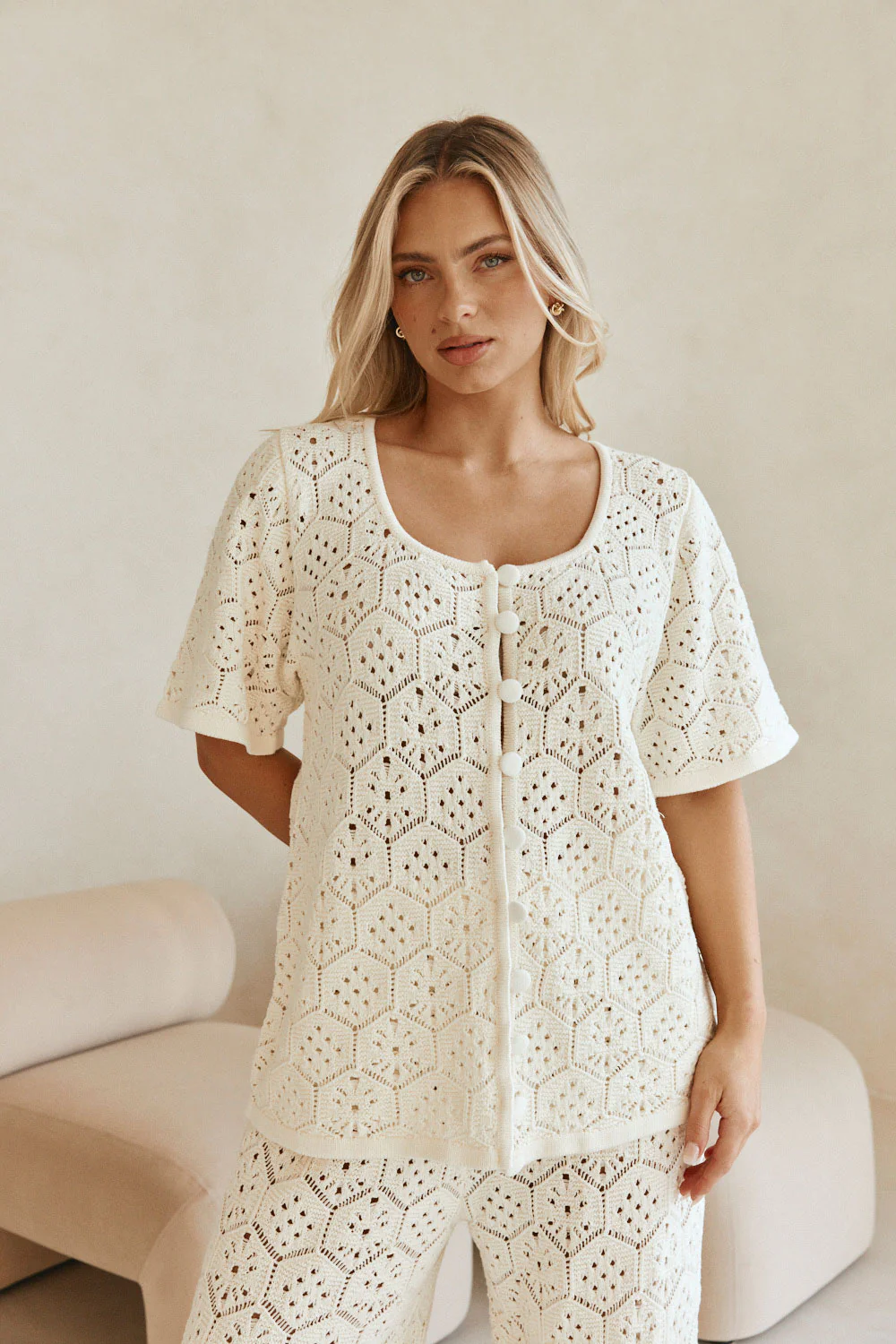 Umiko Top - Cream - Image 2