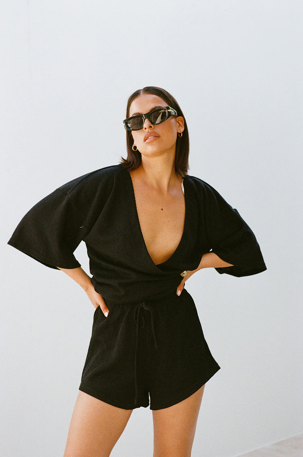 Wyatt Top - Black - Image 2