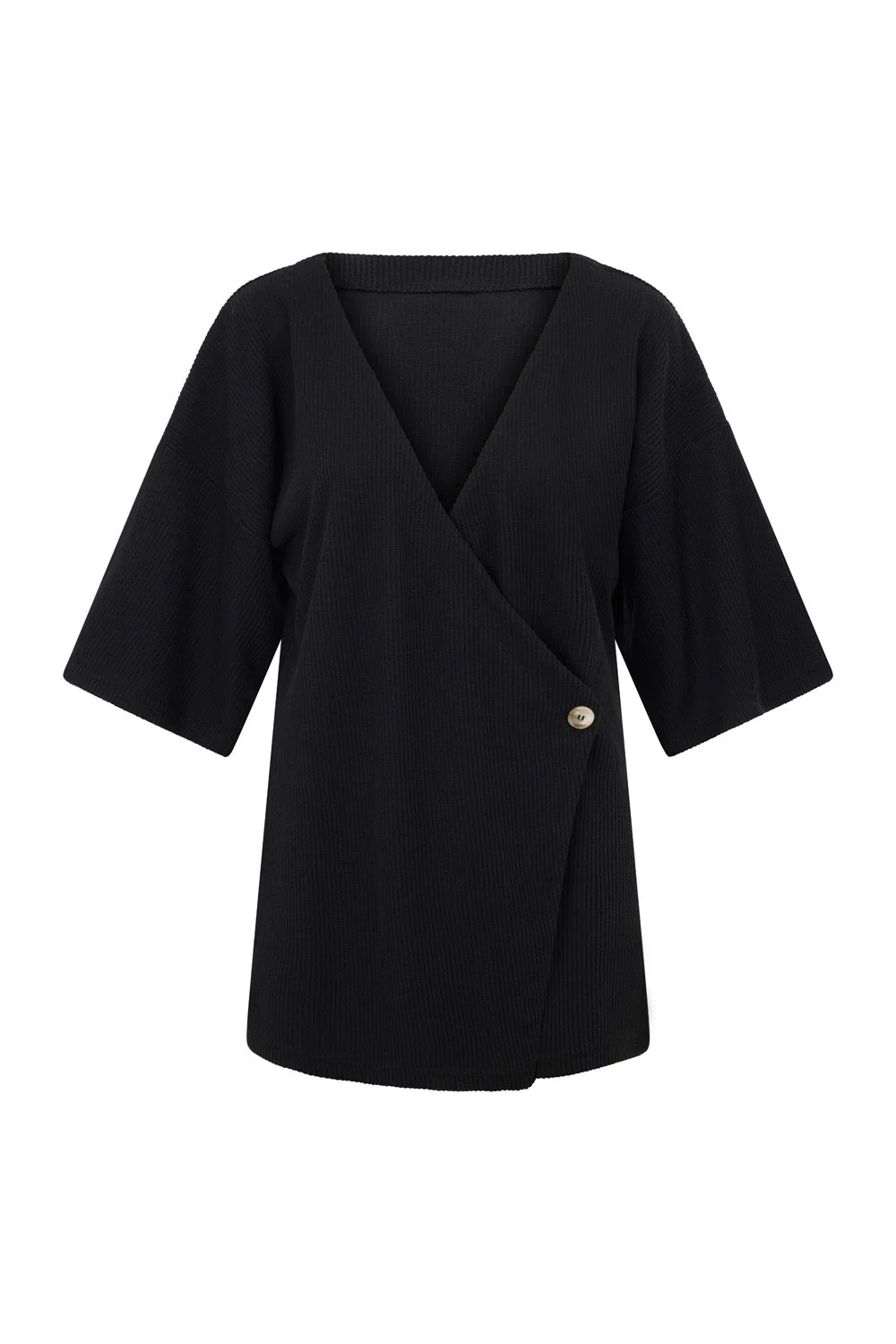 Wyatt Top - Black - Image 7