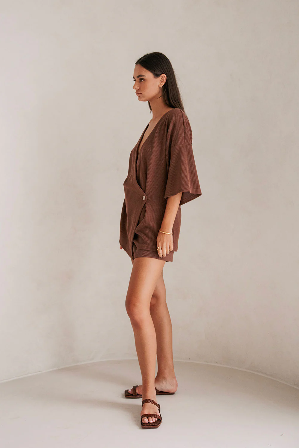 Wyatt Top - Chocolate - Image 4