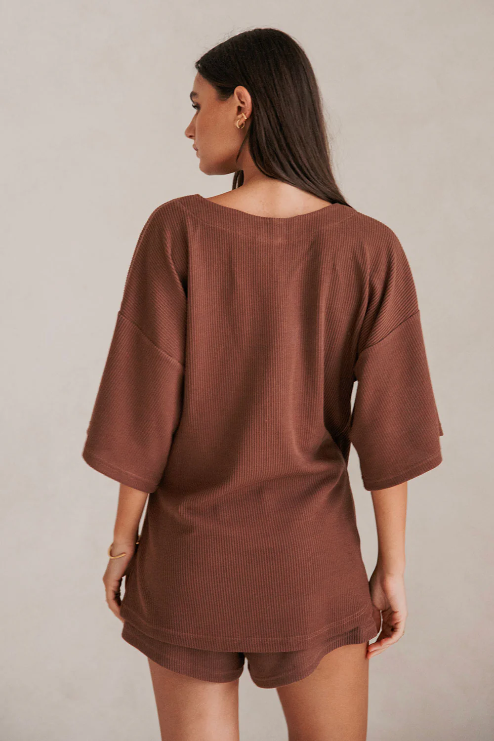 Wyatt Top - Chocolate - Image 5
