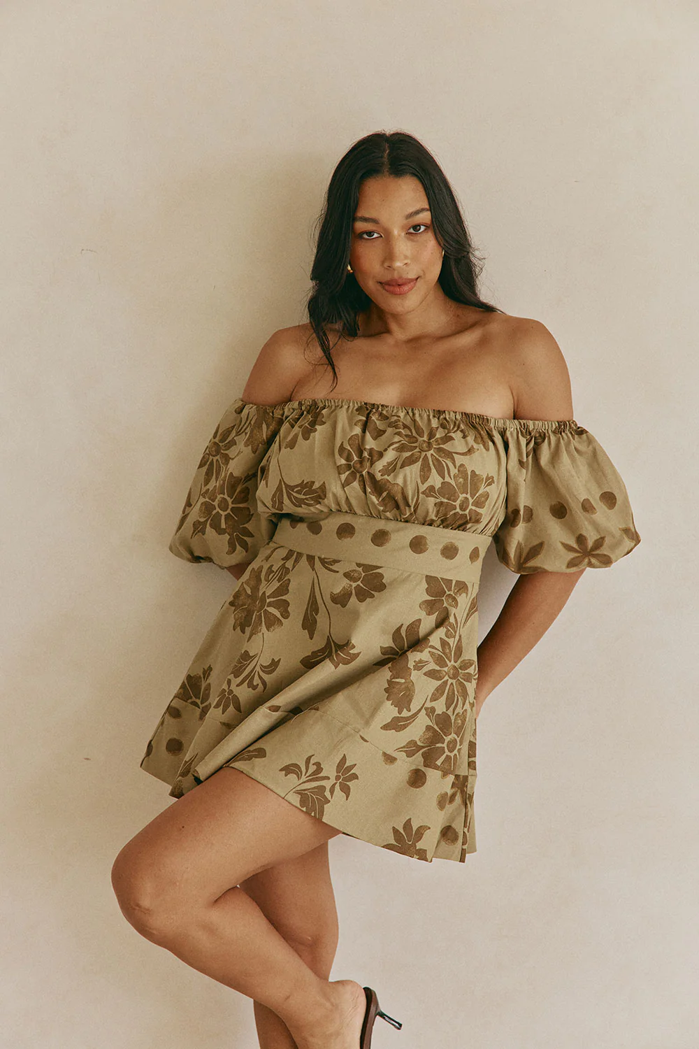 Xana Dress - Ancienne Green - Image 2