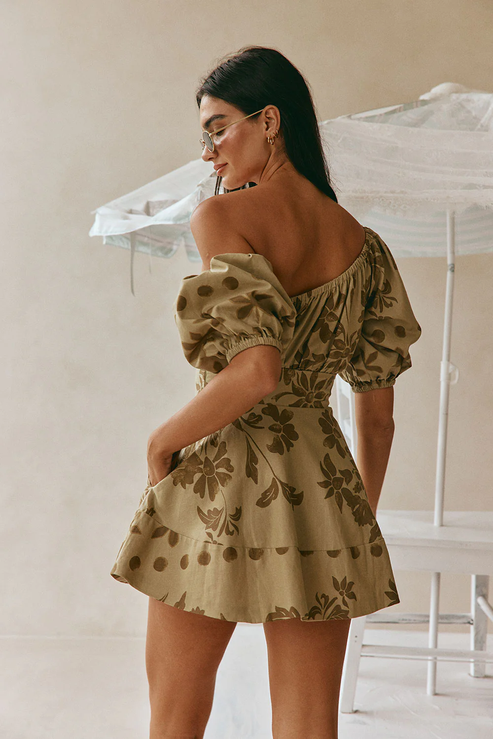 Xana Dress - Ancienne Green - Image 5